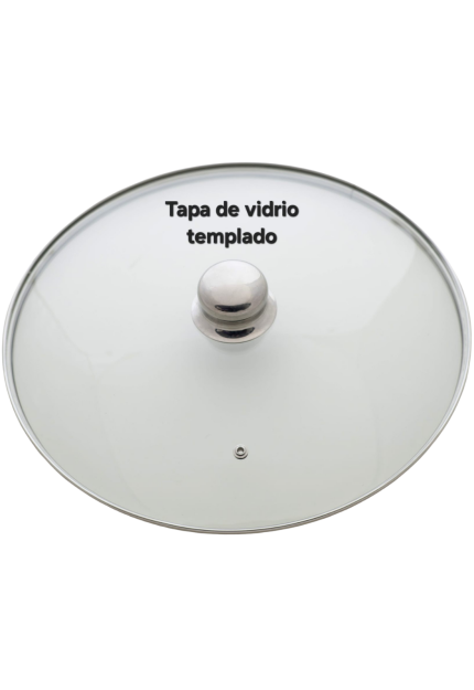 Tapa de vidrio templado