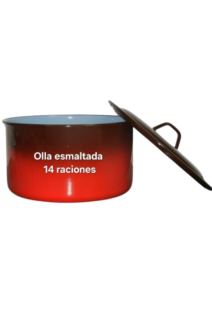 Olla Esmaltada 14 Raciones - Imagen 1